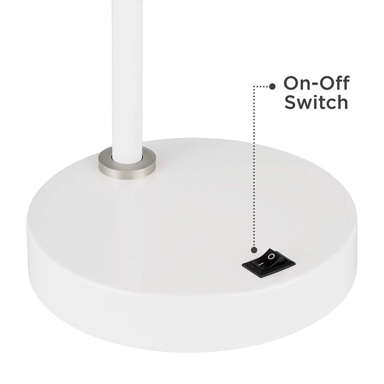 Image 6 360 Lighting Chase 23" High White Modern USB Desk Lamps Set of 2 more views