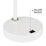 6_360 Lighting Chase 23" High White Modern USB Desk Lamps Set of 2 more views