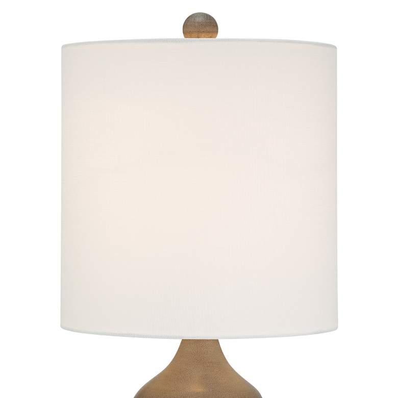 Image 4 360 Lighting Circles 20" Bronze Metal Accent Table Lamps Set of 2 more views