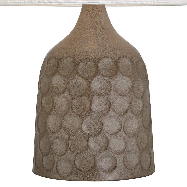 Image 6 360 Lighting Circles 20" Bronze Metal Accent Table Lamps Set of 2 more views