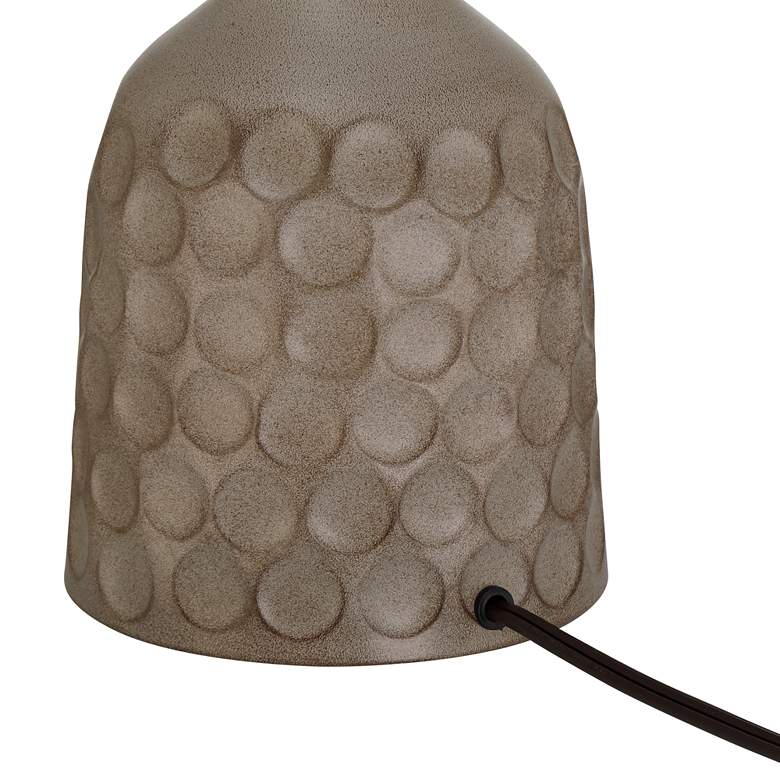 Image 7 360 Lighting Circles 20" Bronze Metal Accent Table Lamps Set of 2 more views