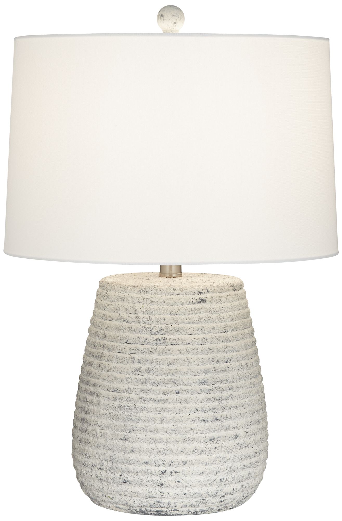 Image 2 360 Lighting Clastic 23" Handcrafted Modern Ceramic Table Lamp