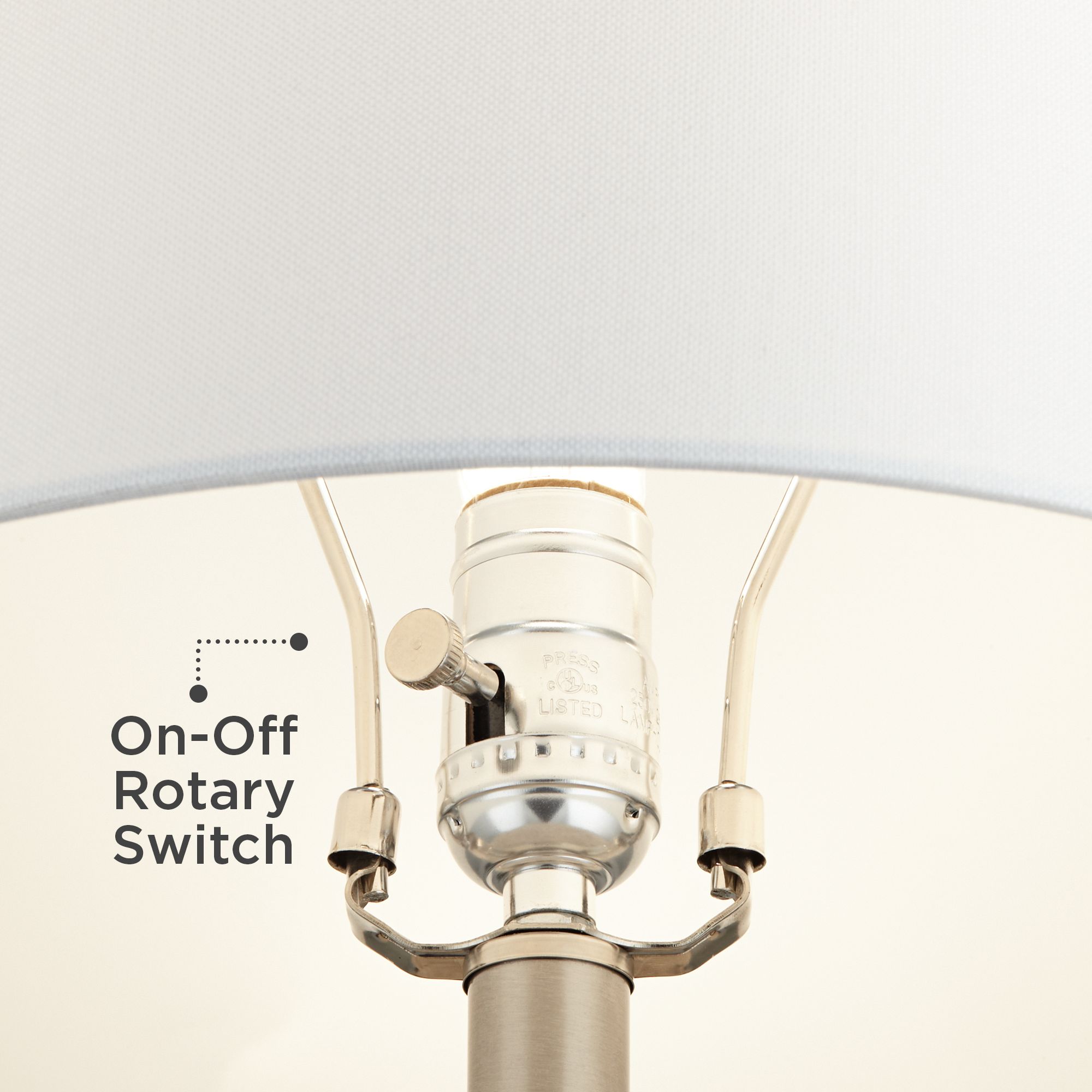 Image 5 360 Lighting Clastic 23" Handcrafted Modern Ceramic Table Lamp more views