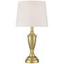 360 Lighting Claude 22 1/4" Gold Metal Accent Table Lamps Set of 2