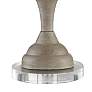 4_360 Lighting Claude 22" High Beige Accent Lamps with Acrylic Risers more views