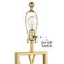 360 Lighting Claudia Gold Open Metal Base Table Lamps Set of 2
