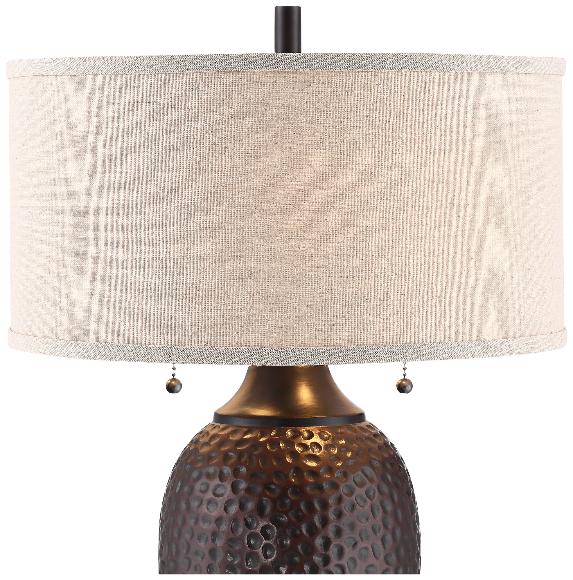 Image 2 360 Lighting Cody 25 3/4" Bronze Table Lamps Set with Acrylic Risers more views