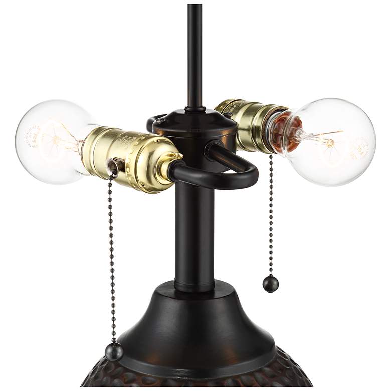 Image 5 360 Lighting Cody 26" Hammered Oiled Bronze Table Lamps Set of 2 more views