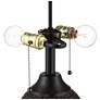 Watch A Video About the Cody Hammered Oiled Bronze Table Lamp Set