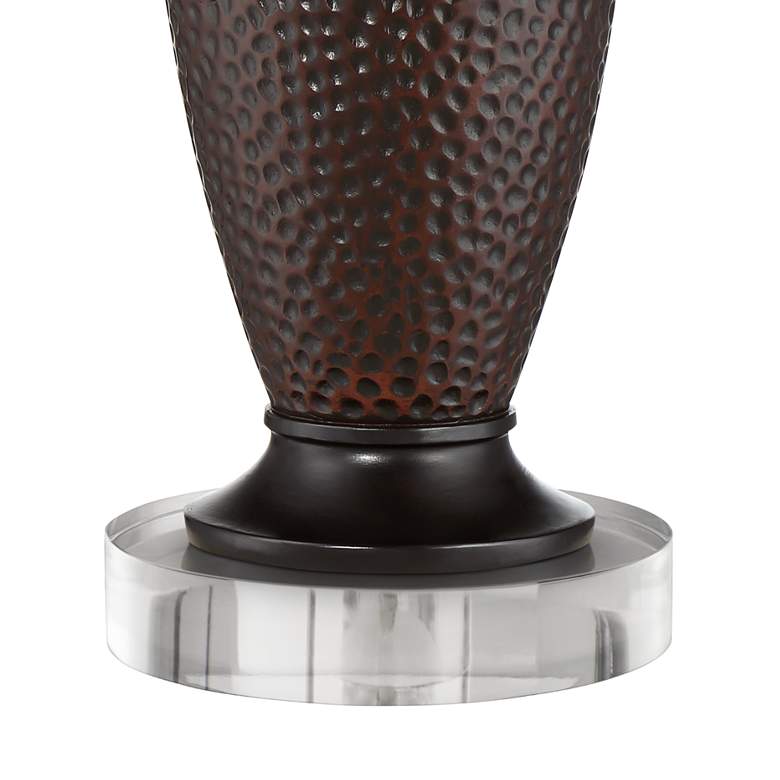 Image 4 360 Lighting Cody 27 1/2" Bronze Table Lamps Set with Acrylic Risers more views