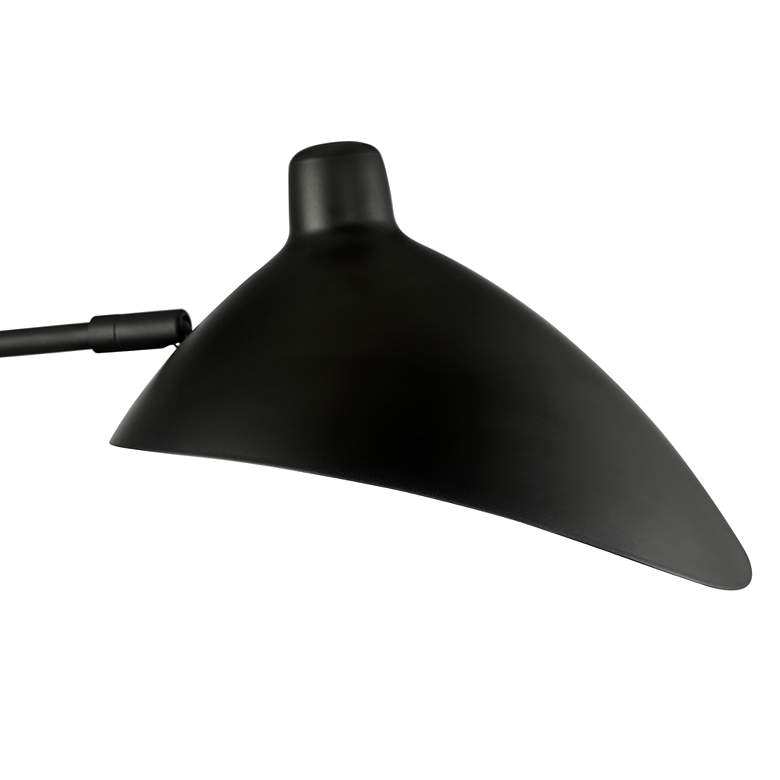 Image 3 360 Lighting Colborne Black Angled Plug-In Swing Arm Wall Lamps Set of 2 more views