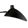 360 Lighting Colborne Black Angled Plug-In Swing Arm Wall Lamps Set of 2