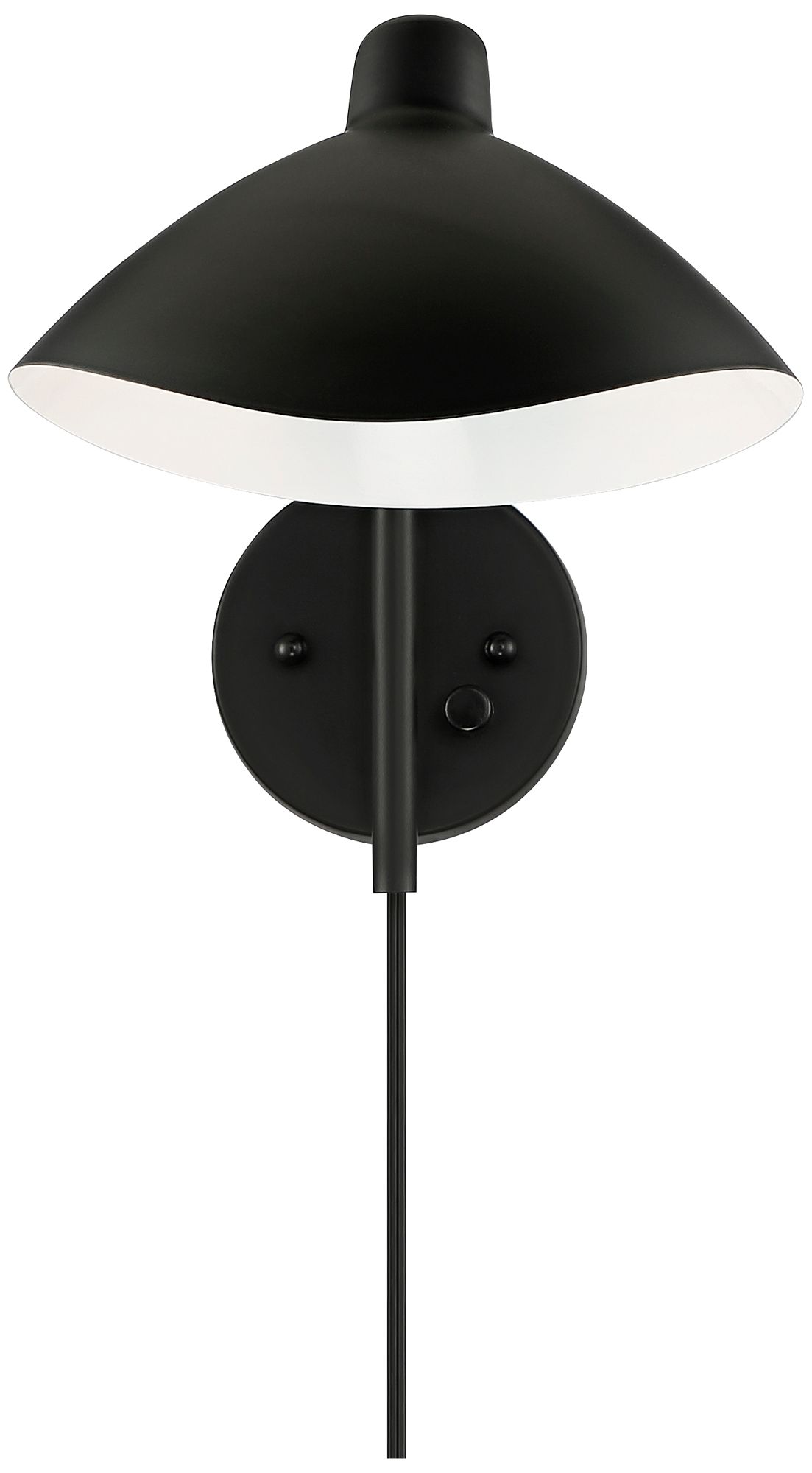 Image 5 360 Lighting Colborne Black Angled Plug-In Swing Arm Wall Lamps Set of 2 more views