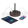 Thumbnail4 of 360 Lighting Colby 21" Outlets and USB Bronze Desk Lamps Set of 2 more views