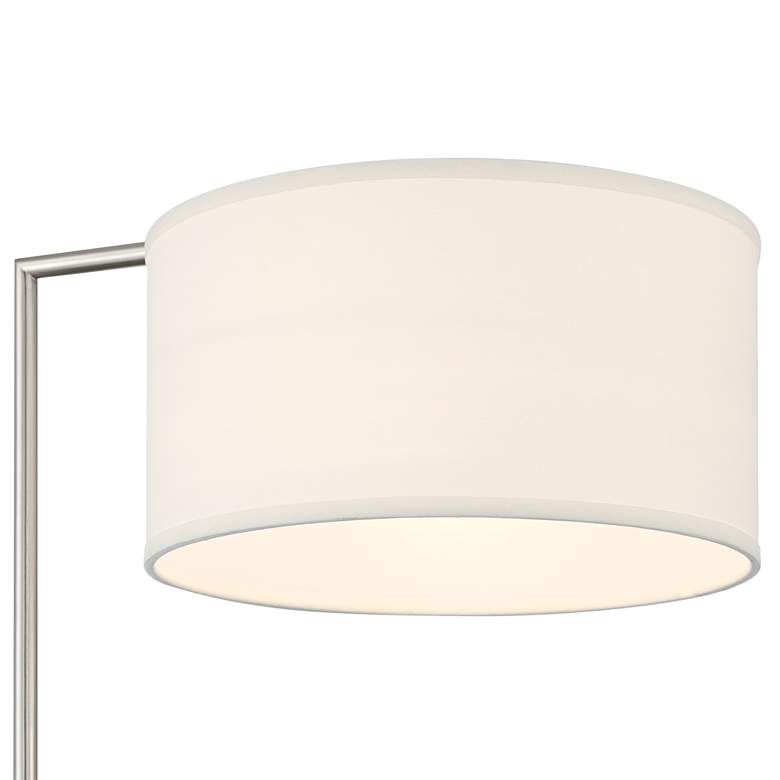 Image 3 360 Lighting Colby 61" Brushed Nickel Downbridge Floor Lamps Set of 2 more views