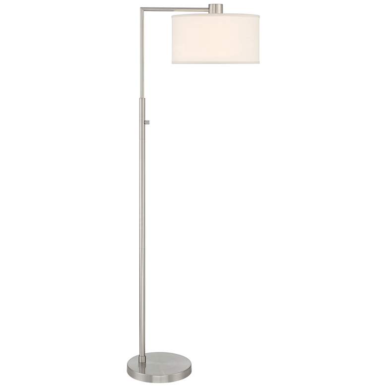 Image 2 360 Lighting Colby 61" High Brushed Nickel Downbridge Floor Lamp