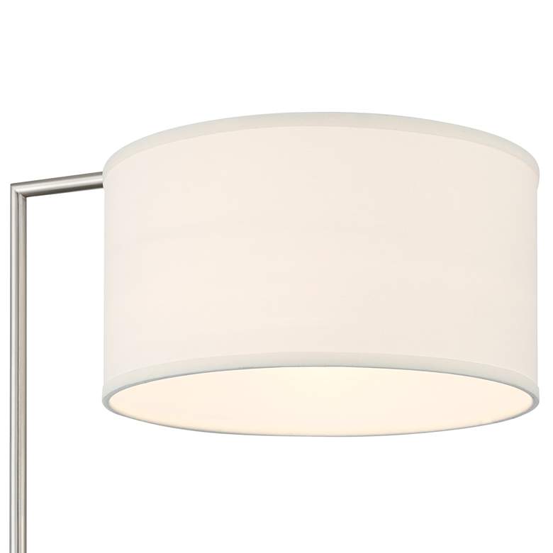 Image 3 360 Lighting Colby 61 inch High Brushed Nickel Downbridge Floor Lamp more views