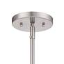 Watch A Video About the 360 Lighting Cora Modern Nickel and Textured Glass Pendant