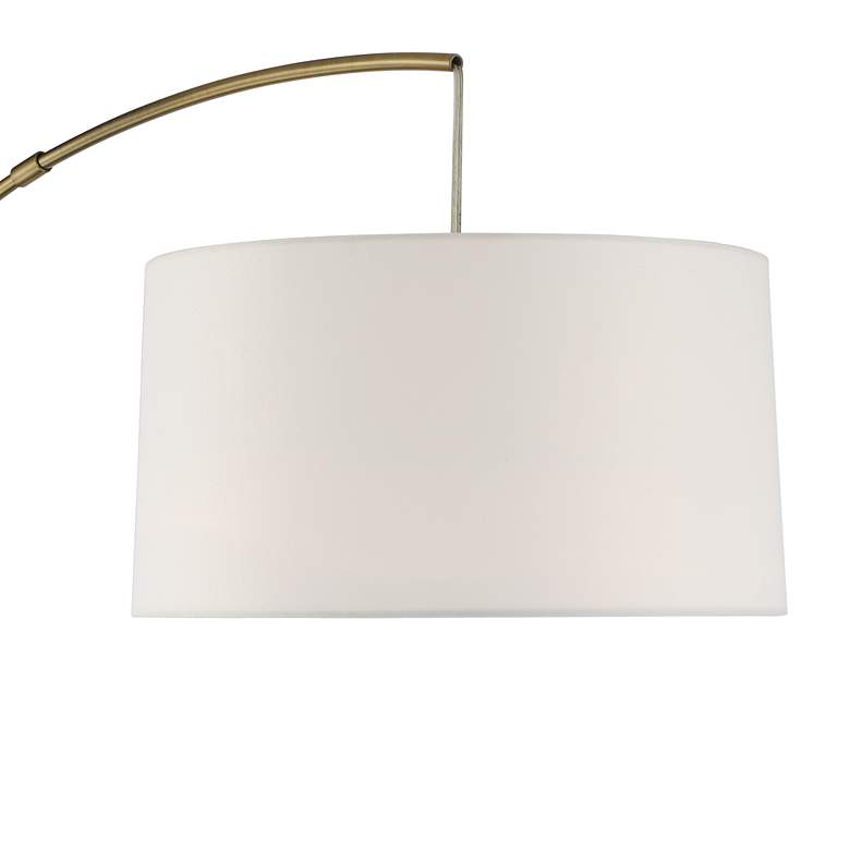 Image 3 360 Lighting Cora 72 inch Brass Metal Arc Floor Lamp with Smart Socket more views