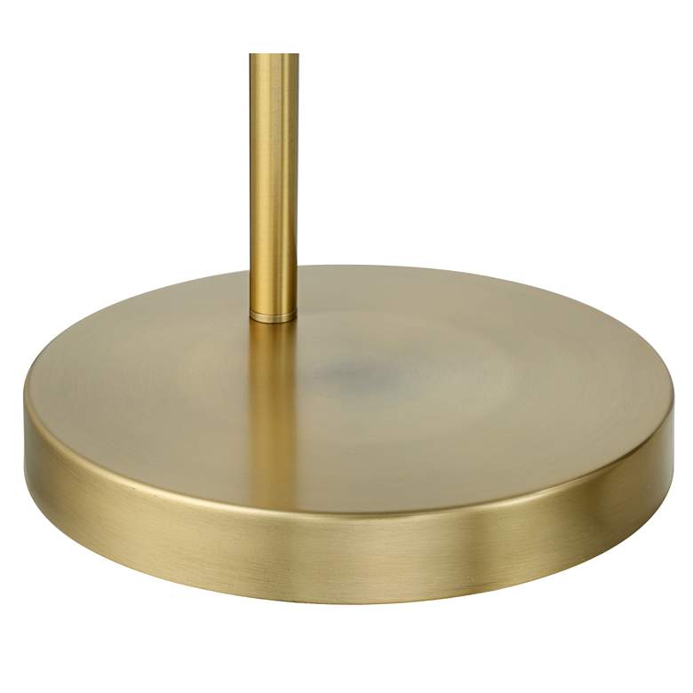 Image 4 360 Lighting Cora 72" Brass Metal Arc Floor Lamp with Smart Socket more views