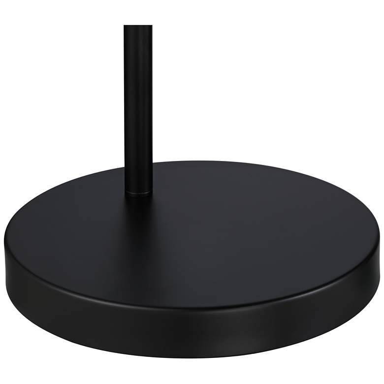 Image 4 360 Lighting Cora 72" Modern Black Arc Floor Lamp with USB Dimmer more views
