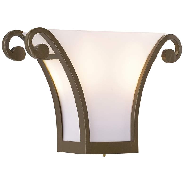 Image 1 360 Lighting Cornelius 10" Egyptian Gold Plug-In Wall Sconces Set of 2