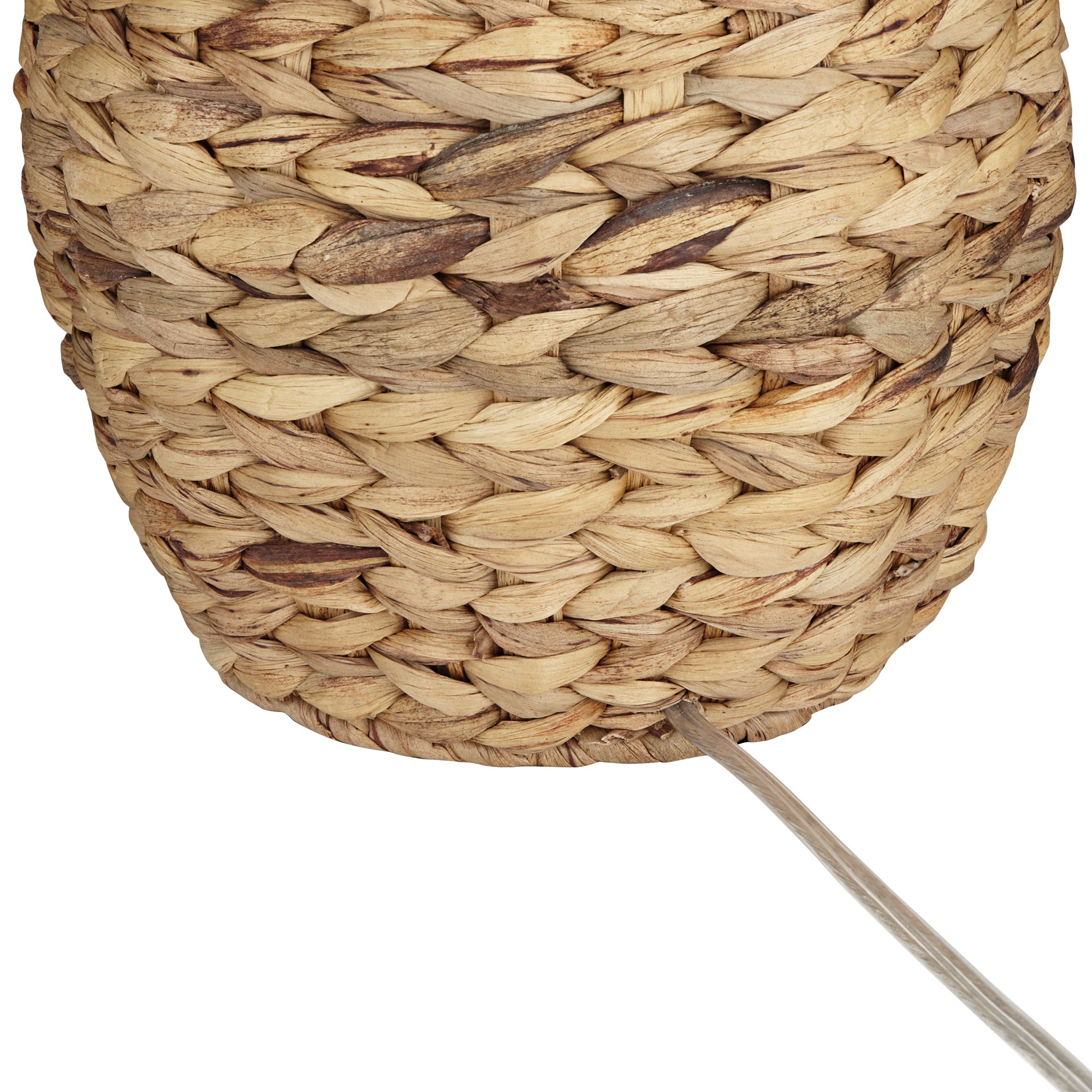 Watch A Video About the 360 Lighting Corona Woven Reed Modern Coastal Lamps Set of 2