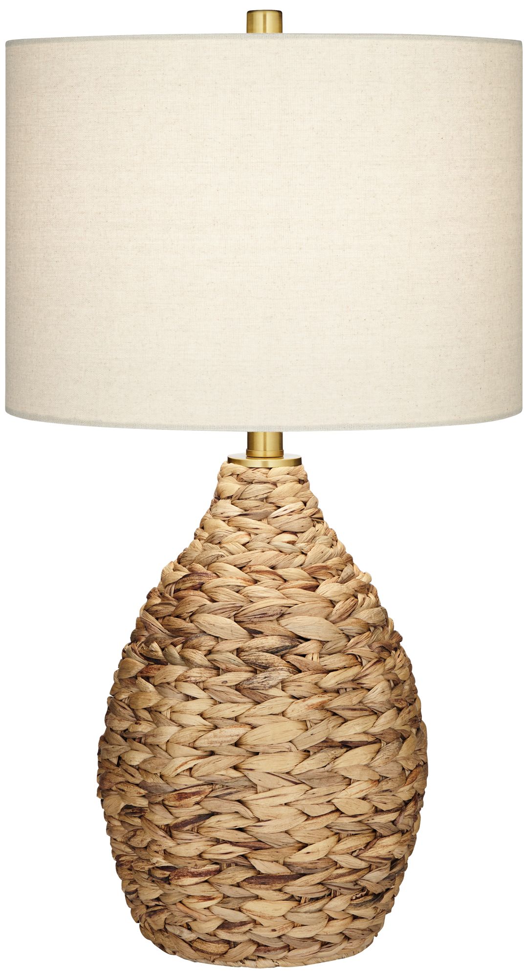 Watch A Video About the 360 Lighting Corona Woven Reed Modern Coastal Lamps Set of 2