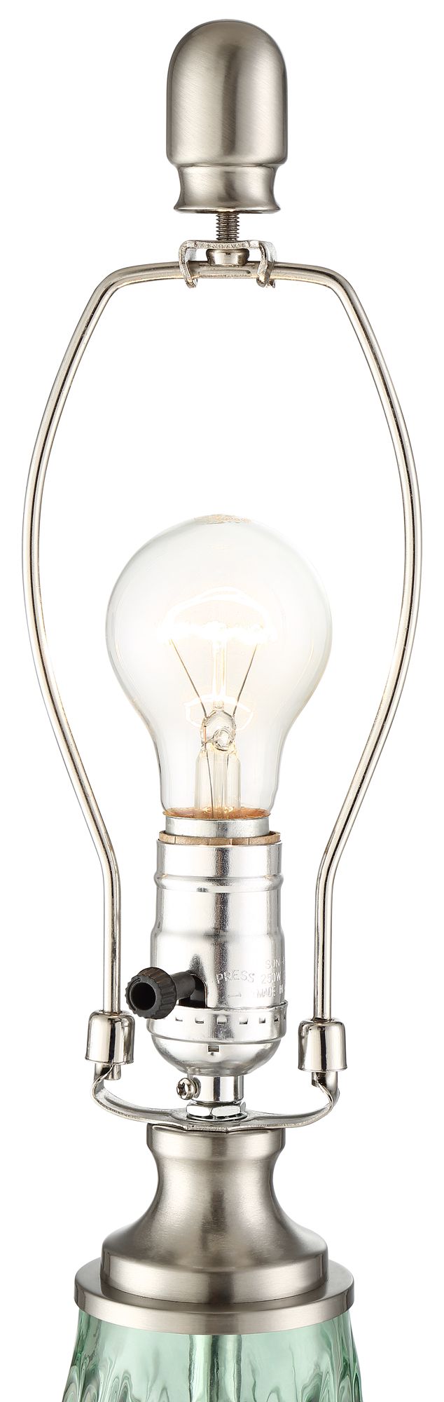 Image 5 360 Lighting Corsica 26 1/4" Seafoam Green Glass Lamp with Dimmer more views