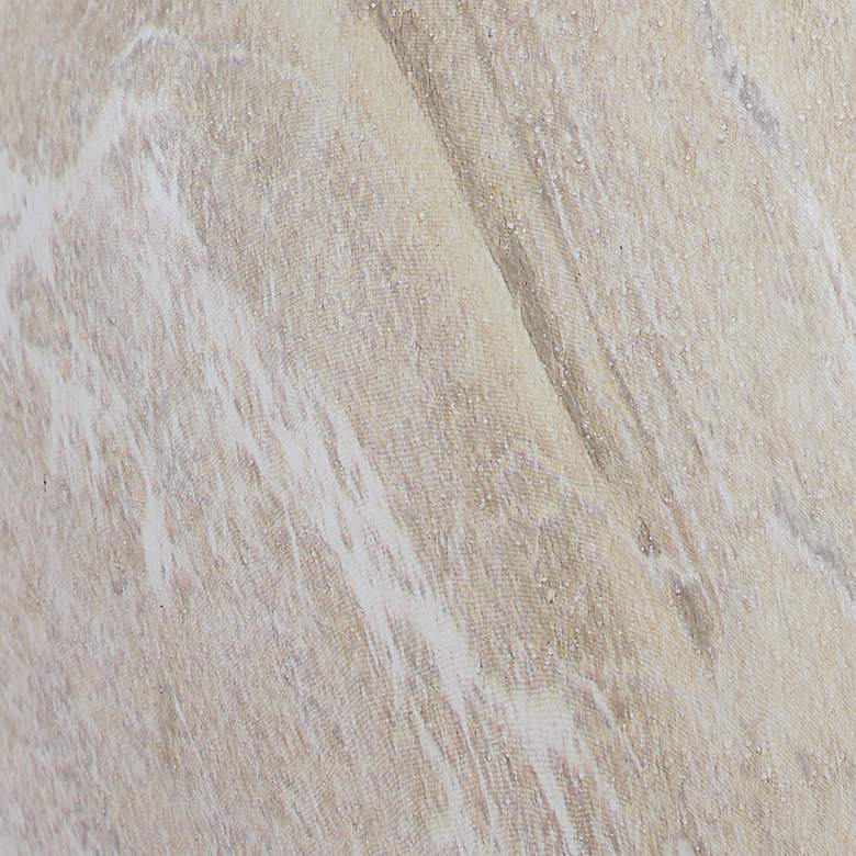 Image 4 360 Lighting Cove 17" Faux Stone Ceramic Accent Table Lamp more views