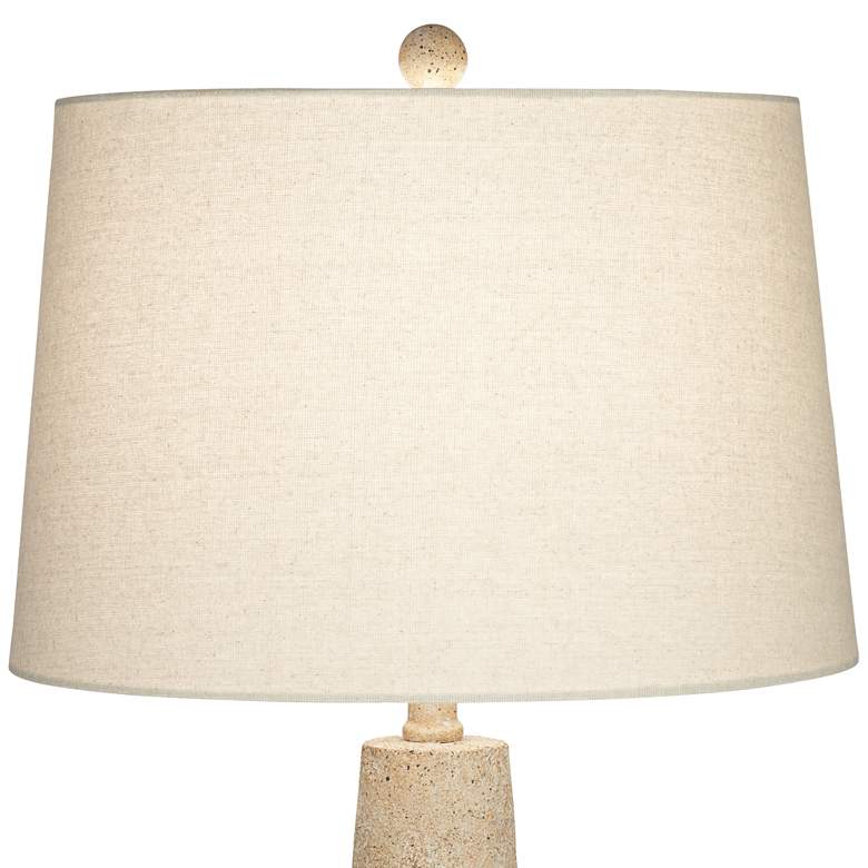 Image 5 360 Lighting Cozumel 26 3/4" Rustic Beige Modern Table Lamps Set of 2 more views