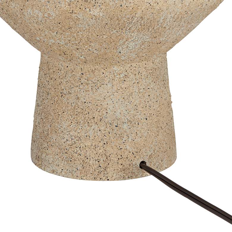 Image 7 360 Lighting Cozumel 26 3/4 inch Rustic Beige Modern Table Lamps Set of 2 more views