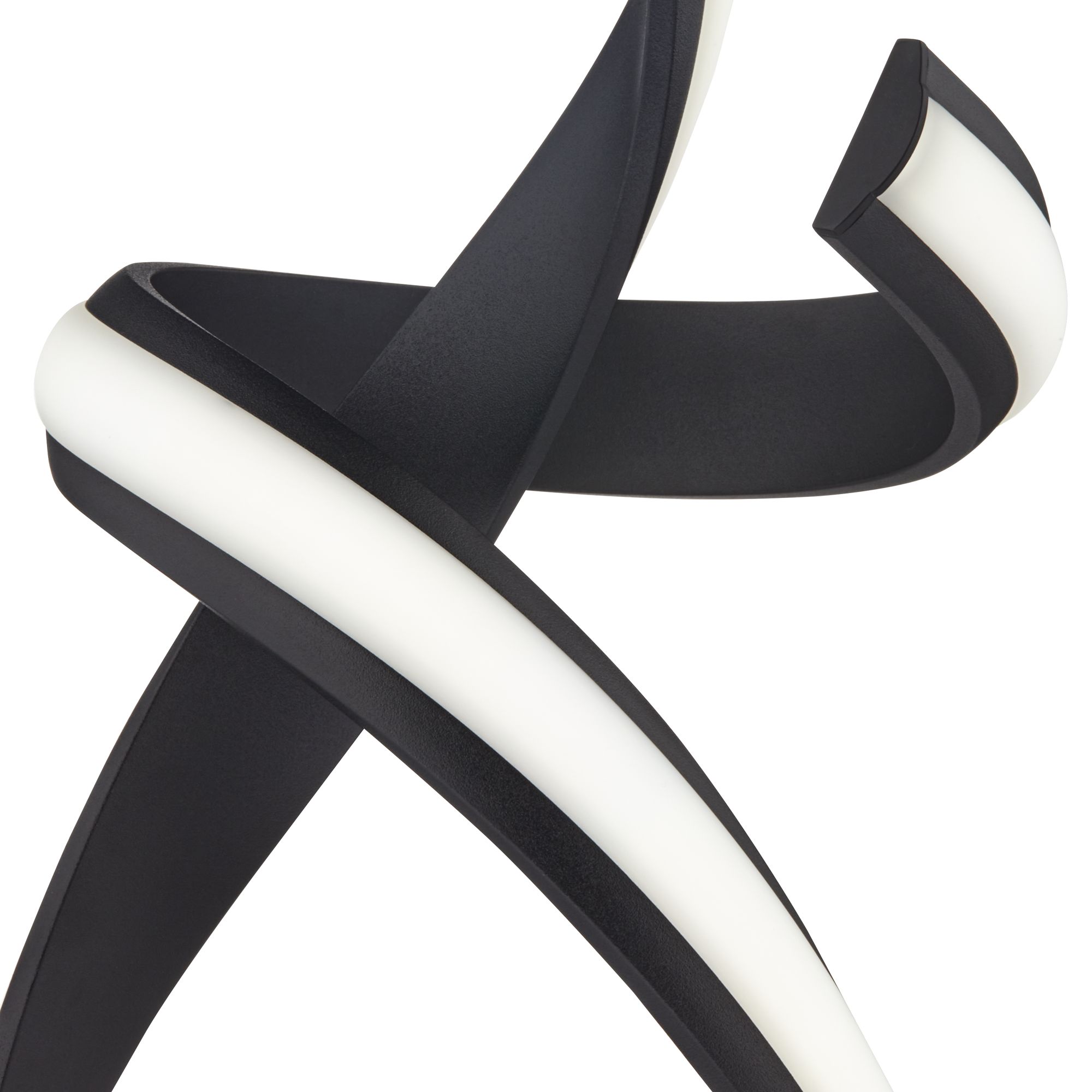 360 Lighting Curl 23 1/2" High Modern LED Accent Table Lamp 454E7