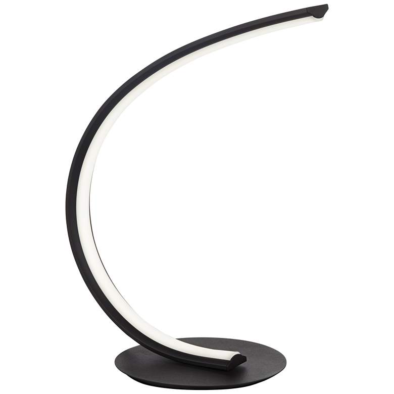 Image 2 360 Lighting Curved Arc 15.25" High Modern LED Accent Table Lamp