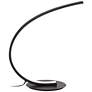 360 Lighting Curved Arc 15.25" High Modern LED Accent Table Lamp