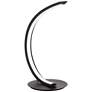 360 Lighting Curved Arc 15.25" High Modern LED Accent Table Lamp