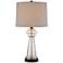 360 Lighting Dalia 27" High Luxe Champagne Glass Table Lamp