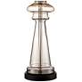 360 Lighting Dalia 27" High Luxe Champagne Glass Table Lamp in scene