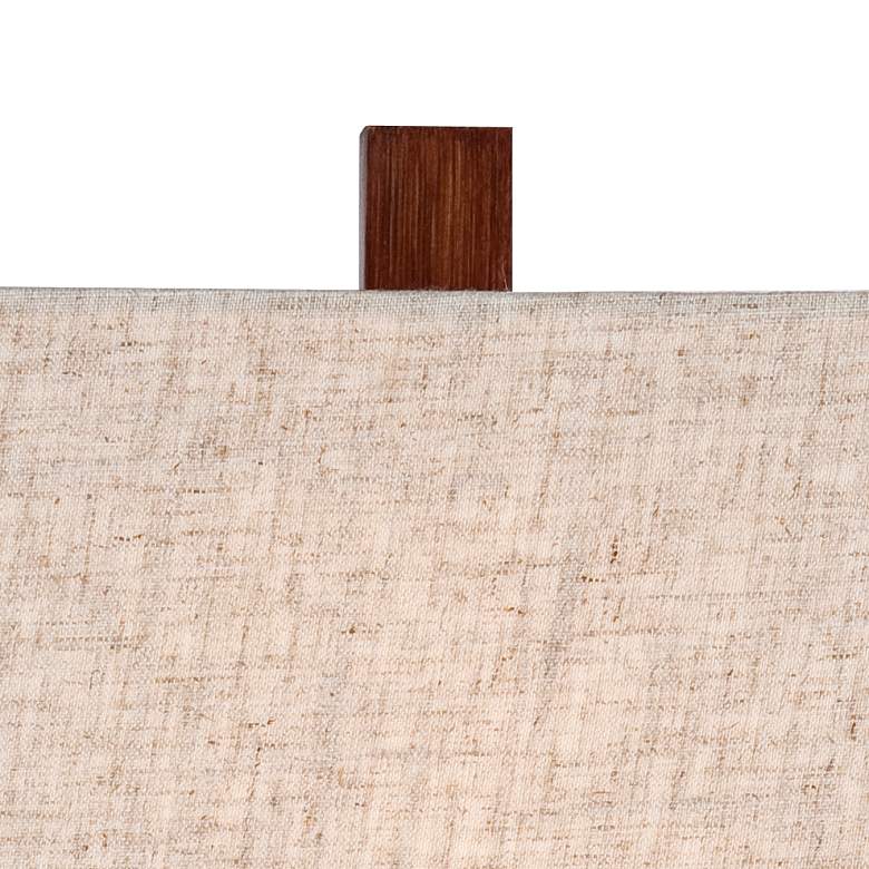 Image 5 360 Lighting Darryl 23" High Wood Finish Rectangular Table Lamp more views