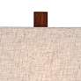 4_360 Lighting Darryl 23" Wood Finish Rectangular Table Lamps Set of 2 more views