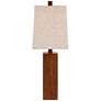 5_360 Lighting Darryl 23" Wood Finish Rectangular Table Lamps Set of 2 more views
