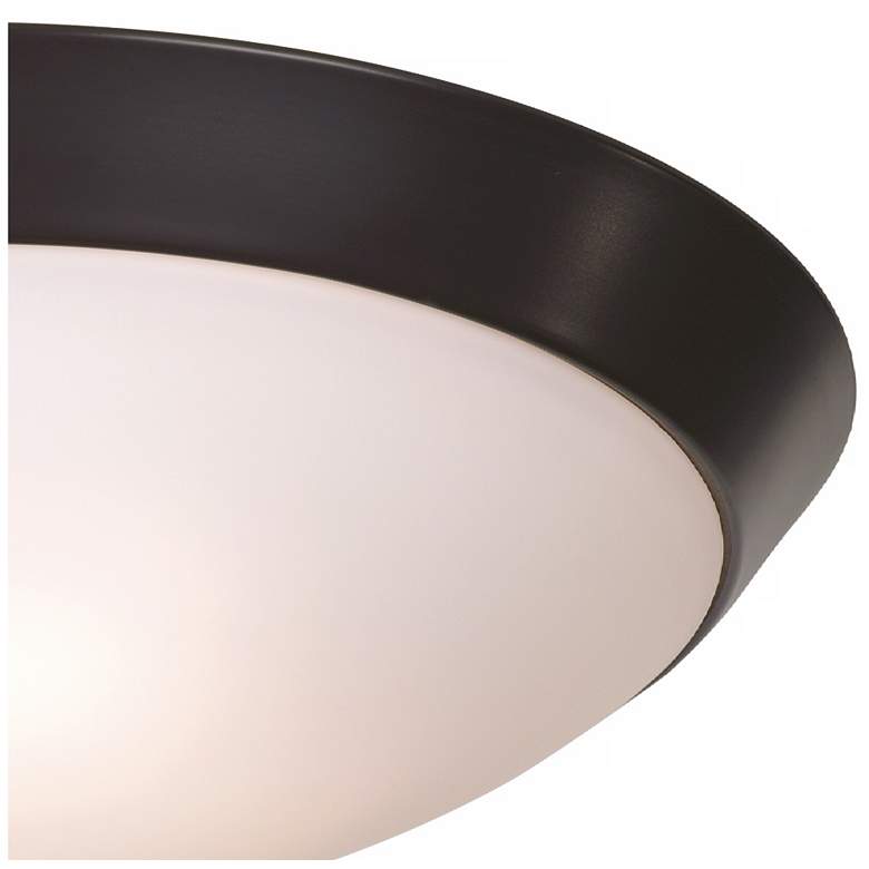Image 3 360 Lighting Davis 11 inch Wide Oil-Rubbed Bronze Ceiling Light Fixture more views