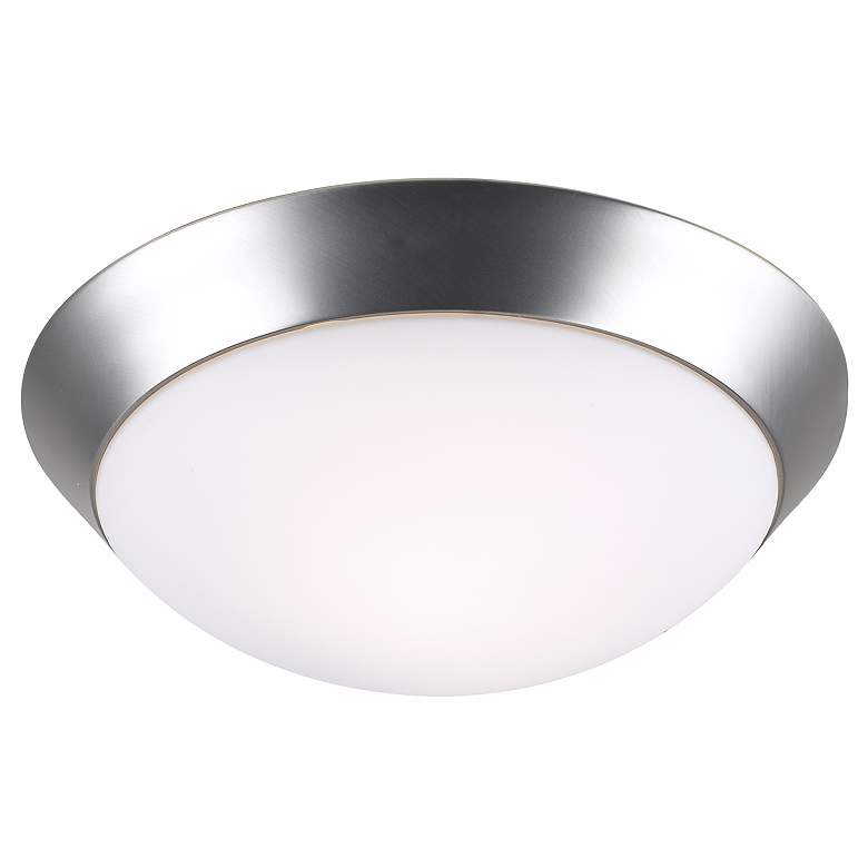 Image 2 360 Lighting Davis 15" Wide Brushed Nickel Ceiling Light Fixture
