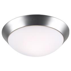 360 Lighting Davis 15&quot; Wide Brushed Nickel Ceiling Light Fixture