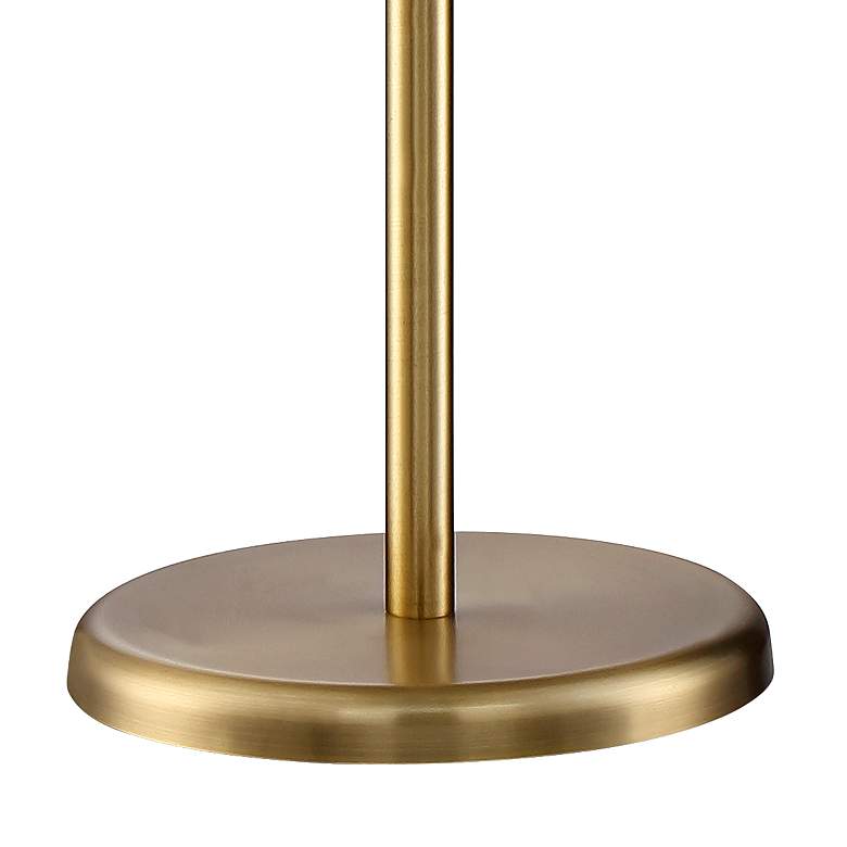 Image 5 360 Lighting Dawson Adjustable Height Brass Pharmacy Floor Lamps Set of 2 more views