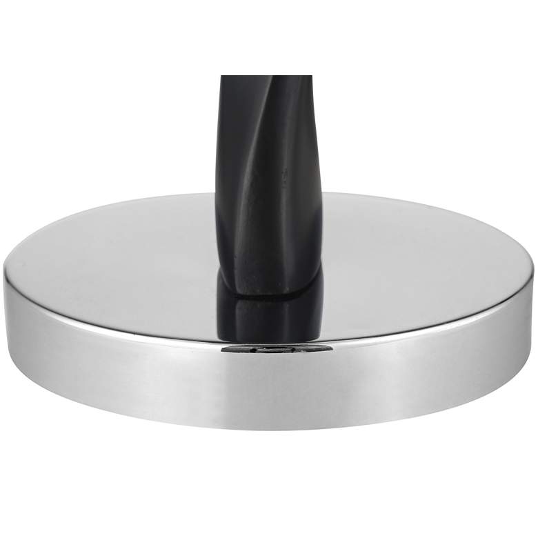 Image 5 360 Lighting Debra 27 1/2 inch Black Finish Modern Table Lamps Set of 2 more views