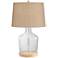 360 Lighting Decora 26 1/2" High Clear Glass Fillable Table Lamp