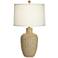 360 Lighting Delon 26.5" Terra Cotta Finish Jar Table Lamp