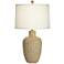 360 Lighting Delon 26.5" Terra Cotta Finish Jar Table Lamp