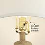 360 Lighting Delon 26.5" Terra Cotta Finish Jar Table Lamp